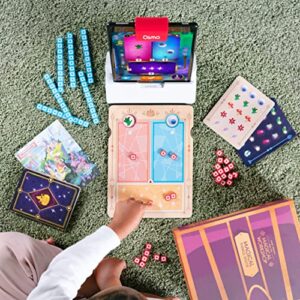 Osmo - Math Wizard and the Magical Workshop for iPad & Fire Tablet - Ages 6-8/Grades 1-2 -Addition & Subtraction-Curriculum-Inspired-STEM Toy Gifts for Kids,Boy & Girl-Ages 6 7 8 (Osmo Base Required)