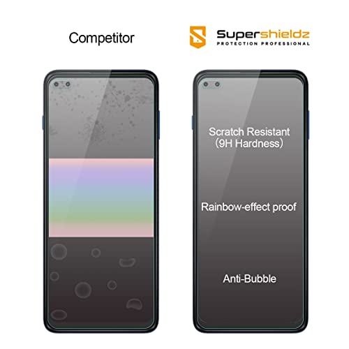 Supershieldz (3 Pack) Designed for Motorola (One 5G) and One 5G UW Tempered Glass Screen Protector, Anti Scratch, Bubble Free