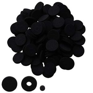 hobbypark 100pcs rc body washers (foam) for all 1/8 1/10 1/12 scale traxxas redcat arrma axial hpi himoto hsp exceed rc car parts truck buggy body shell mount replacement