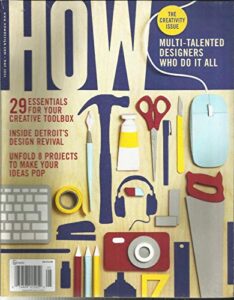 how design & creativity magazine, the creativity issue may, 2014