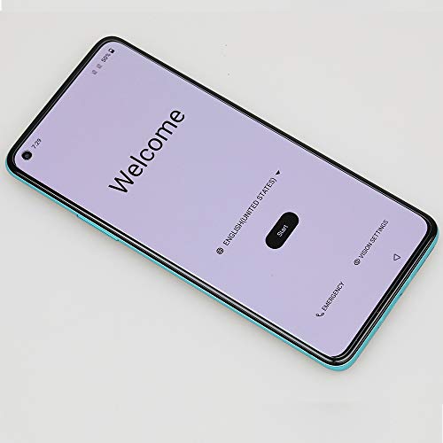 Ibywind Screen Protector For OnePlus 8T,with 2Pcs Tempered Glass,1Pc Camera Lens Protector,1Pc Backing Carbon Fiber Film [Fingerprint Reader,Easy to install]