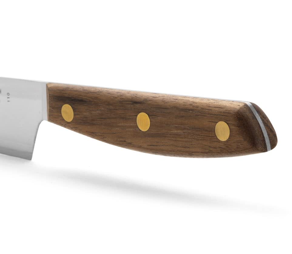 ARCOS Kitchen Knife 6 Inch Stainless Steel. Professional Kitchen Knife for Cooking. Ovengkol Wood Handle 100% natural FSC and 160 mm Blade. Series Nordika