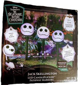 gemmy the nightmare before christmas led candleflicker pathway markers