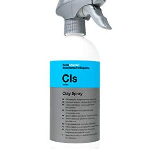 Koch-Chemie - Clay Spray - Lubricant Spray for Clay Bar or Clay Towel Decontamination; Silicone-Oil-Free; Specialized Formula Helps Preserve Longevity; Mild & Low-Residue (500 milliliters)