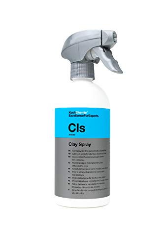 Koch-Chemie - Clay Spray - Lubricant Spray for Clay Bar or Clay Towel Decontamination; Silicone-Oil-Free; Specialized Formula Helps Preserve Longevity; Mild & Low-Residue (500 milliliters)