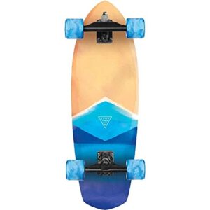 landyachtz pocket knife fg watercolor longboard complete