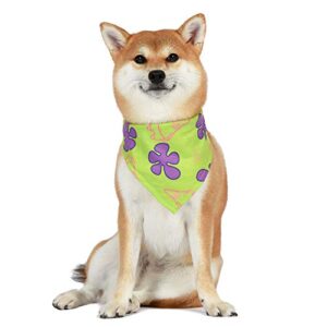 SpongeBob SquarePants for Pets Patrick Pink Shirt for Dogs & Green Bandana Combo- Size Small | Soft and Comfortable Spongebob Clothes for Dogs- Lightweight T Shirt & Dog Bandana