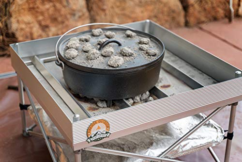 FIRESIDE OUTDOOR Frontier Grates | Dutch Oven Accessory for Pop-Up Fire Pit | Cook with Dutch Ovens | Extends The Life of Your Fire Mesh | 5lbs. Total Weight | Fits in Original Carrying Case
