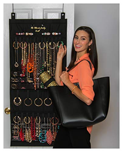 Donna Walsh - The Ultimate Jewelry Scroll - Hanging Jewelry Storage Organizer