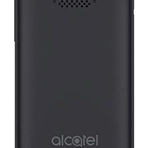 Alcatel GO FLIP 3 Black 4GB 4052W (GSM Unlocked) Flip Phone - For Senior Easy Use (Renewed)