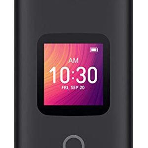 Alcatel GO FLIP 3 Black 4GB 4052W (GSM Unlocked) Flip Phone - For Senior Easy Use (Renewed)