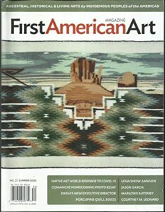 first american art magazine, summer, 2020 * no. 27 display october, 05th 2020