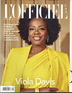 l' officiel magazine, viola davis the design issue winter, 2018/2019 no. 05