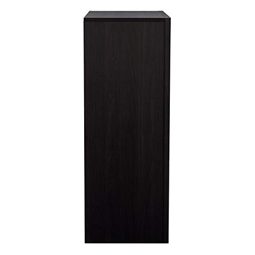 CorLiving Newport 5 Drawer Tall Dresser in Black