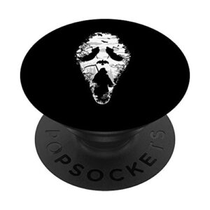 grim reaper face halloween horror trick or treat scary gift popsockets swappable popgrip