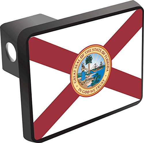 Florida State Flag Trailer Hitch Cover