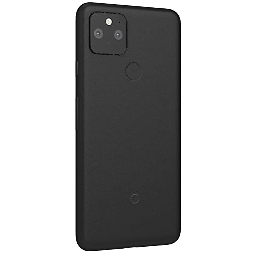 Unlocked Google Pixel 5 128GB Just Black GA01316-US (Renewed)