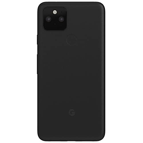 Unlocked Google Pixel 5 128GB Just Black GA01316-US (Renewed)