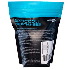 Broccoli Sprouting Seeds | Grown in USA | Non GMO | from Our Farm to Your Table (1 Pound)