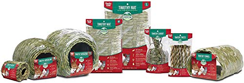 Oxbow Animal Health 2 Pack of Timothy Hay Mats, Large, for Small Pets