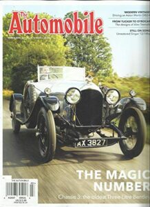 the automobile magazine, the magic number march, 2020 vol. 38 no. 01 uk