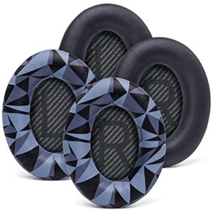 design pack 2 | wc wicked cushions replacement ear pads for bose quietcomfort 35 (qc35) & quietcomfort 35ii (qc35ii) headphones & more - improved comfort & durability