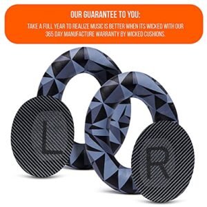 Design Pack 2 | WC Wicked Cushions Replacement Ear Pads for Bose QuietComfort 35 (QC35) & QuietComfort 35ii (QC35ii) Headphones & More - Improved Comfort & Durability