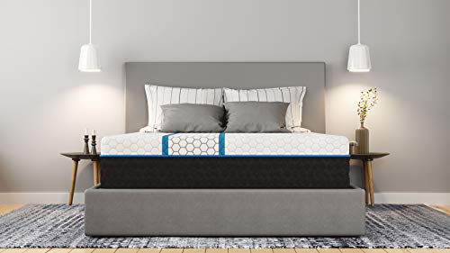 EquaLite Plus Copper Cooled Hybrid Mattress 12-inch, Queen, Firm