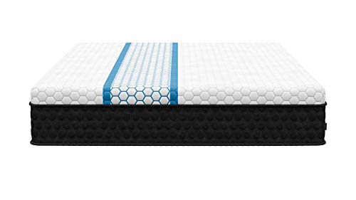 EquaLite Plus Copper Cooled Hybrid Mattress 12-inch, Queen, Firm