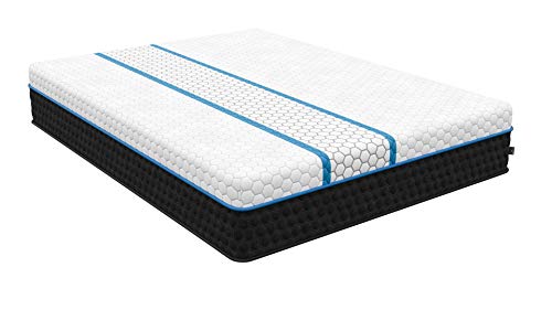 EquaLite Plus Copper Cooled Hybrid Mattress 12-inch, Queen, Firm