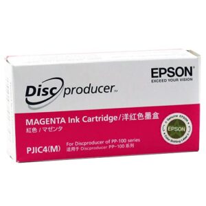 PJIC4-C13S020450 Magenta Ink Cartridge (1-Pack) for DiscProducer PP-100 in Retail Packaging