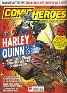 comic heroes magazine, comics for every one july, 2018 issue 28 uk edition