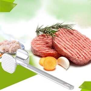 Meat Tenderizer Tool,Heavy Duty Meat Mallet,Meat Hammer,Stainless Steel Meat Pounder One Size