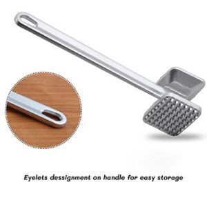 Meat Tenderizer Tool,Heavy Duty Meat Mallet,Meat Hammer,Stainless Steel Meat Pounder One Size