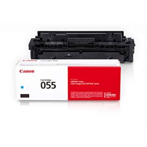 Color imageCLASS MF741Cdw - Multifunction, Wireless, Mobile-Ready, Duplex Laser Printer with 3 Year Warranty & ® 055 Cyan Toner Cartridge, 3015C001