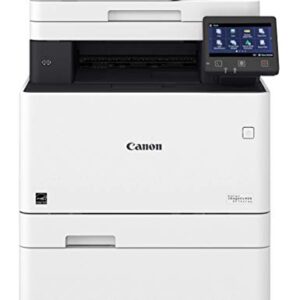 Color imageCLASS MF741Cdw - Multifunction, Wireless, Mobile-Ready, Duplex Laser Printer with 3 Year Warranty & ® 055 Cyan Toner Cartridge, 3015C001