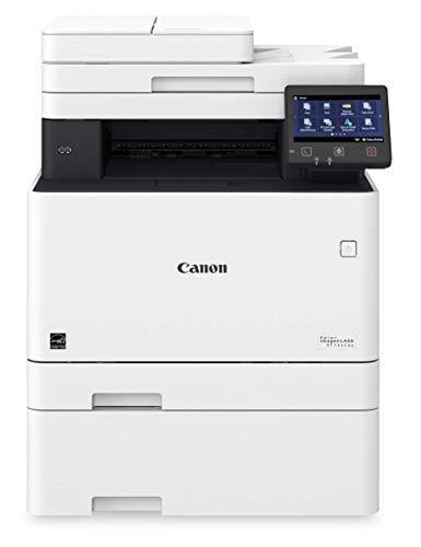 Color imageCLASS MF741Cdw - Multifunction, Wireless, Mobile-Ready, Duplex Laser Printer with 3 Year Warranty & ® 055 Cyan Toner Cartridge, 3015C001