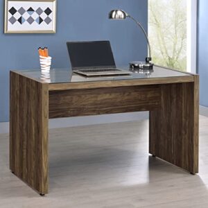 Coaster Furniture Luetta 48-inch Rectangular Aged Walnut Writing Desk 805621