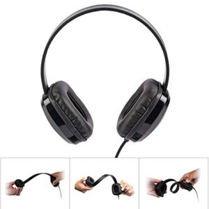 Cyber Acoustics 3.5mm Stereo Headphones - 20 Pack - for PCs and Other 3.5mm Devices in The Office, Classroom or Home (ACM-6004-20)