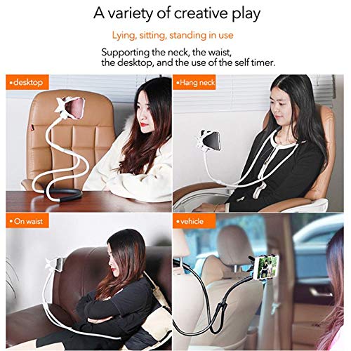 Phone Holder Lazy Neck Stand Desktop Bed for Galaxy Note 20, Ultra - Mount Long Gooseneck Flexible for Car Bike Desk Bed Compatible with Samsung Galaxy Note 20, Note 20 Ultra