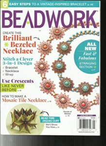 bead work magazine, april/may, 2017