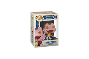 funko pop! disney: disney 65th - mr. toad with spinning eyes, 3.75 inches