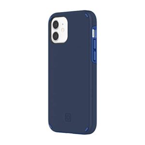 incipio duo case compatible with iphone 12 & iphone 12 pro - dark blue/classic blue