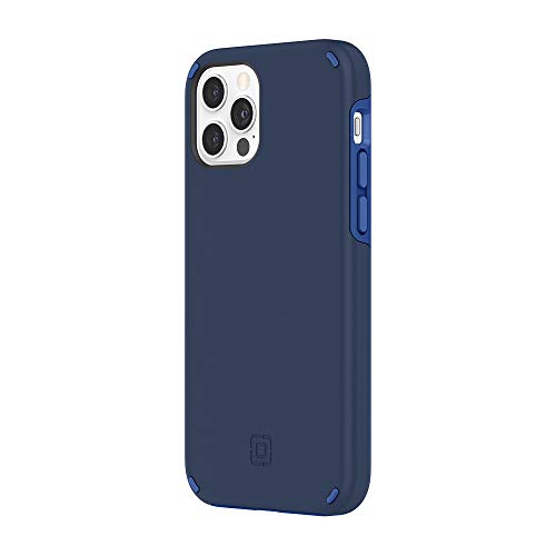 Incipio Duo Case Compatible with iPhone 12 & iPhone 12 Pro - Dark Blue/Classic Blue