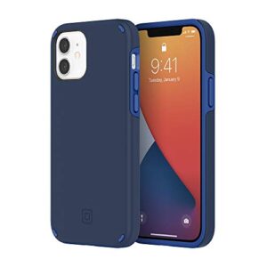 Incipio Duo Case Compatible with iPhone 12 & iPhone 12 Pro - Dark Blue/Classic Blue