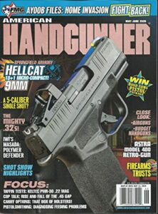 american handgunner magazine, astra model 400 retro-gun may/june, 2020 no.03