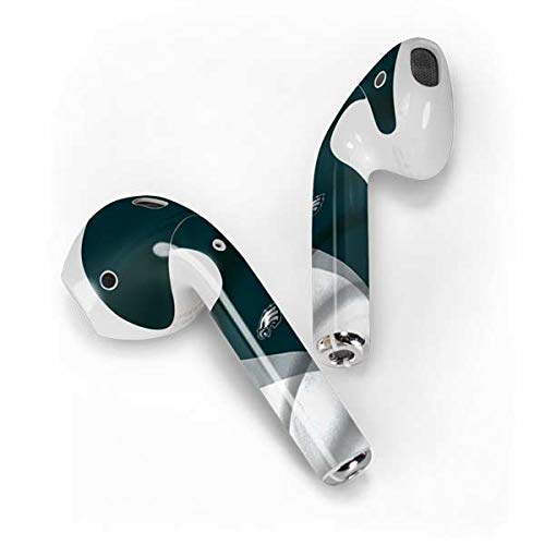 Skinit Decal Audio Skin Compatible with Apple AirPods with Lightning Charging Case - Officially Licensed NFL Philadelphia Eagles Design
