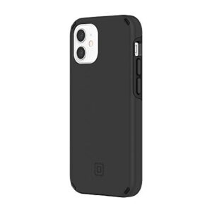 incipio duo case compatible with iphone 12 mini - black/black
