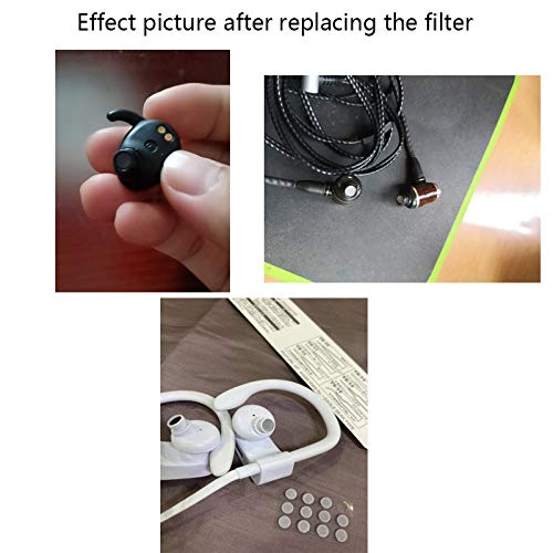 Earphone Filter Mesh Replacement Earbuds Dusty Filter Compatible for Beats x,Urbeats2,Urbeats3,Powerbeats pro,Powerbeats2,Powerbeats3 (4MM)