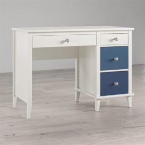 Little Seeds Monarch Hill Poppy Kids White, Blue Drawers Desk